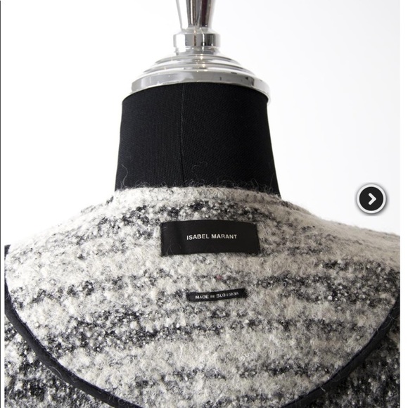 Isabel Marant Imperia Boiled Wool Jacket - NEW - Picture 5 of 5